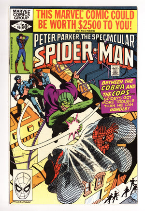 The Spectacular Spider-Man Vol 1 46 Mid Grade (1980)