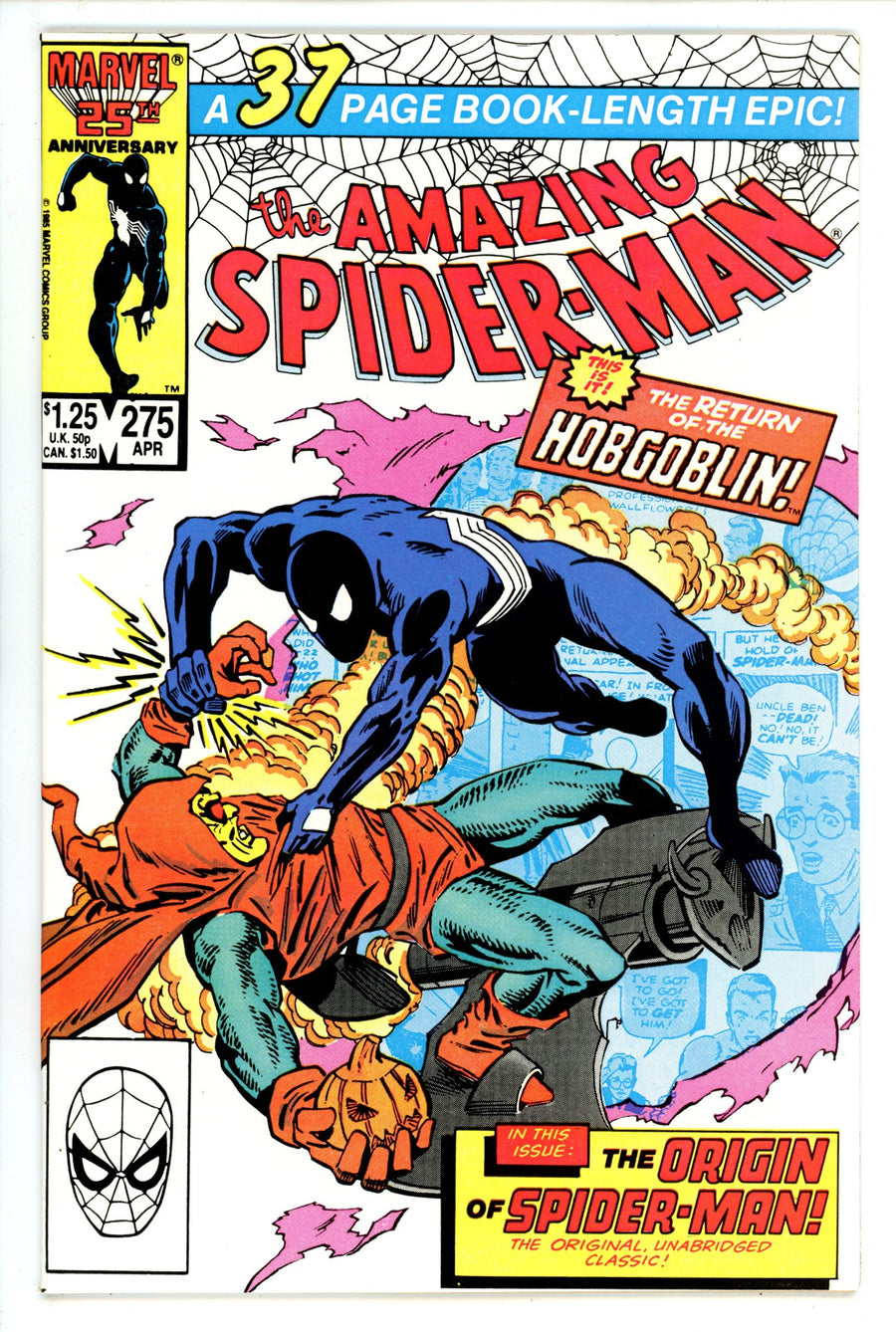 The Amazing Spider-Man Vol 1 275 VF+ (8.5) (1986) 