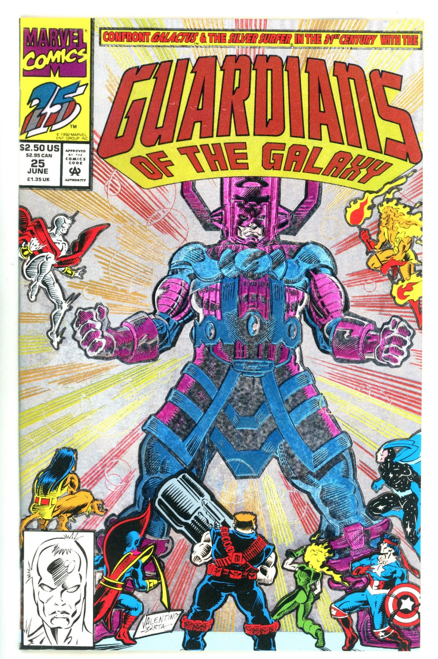 Guardians of the Galaxy Vol 1 25  High Grade   (1992)        