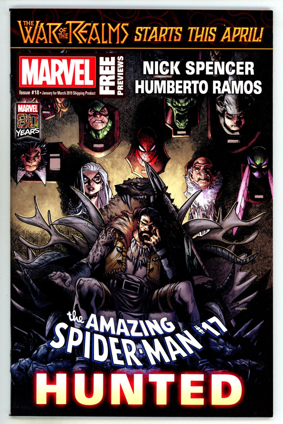 Marvel Previews Vol 4 18 High Grade (2019) 