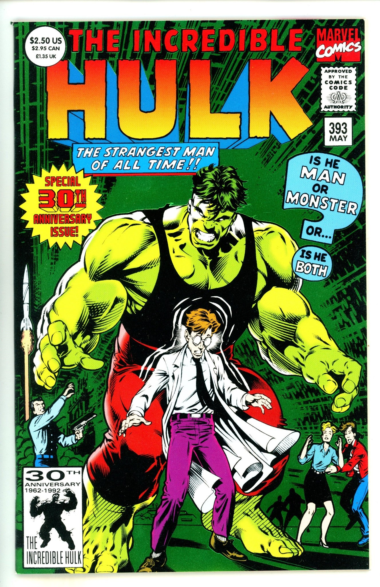 The Incredible Hulk Vol 1 393 High Grade (1992) 