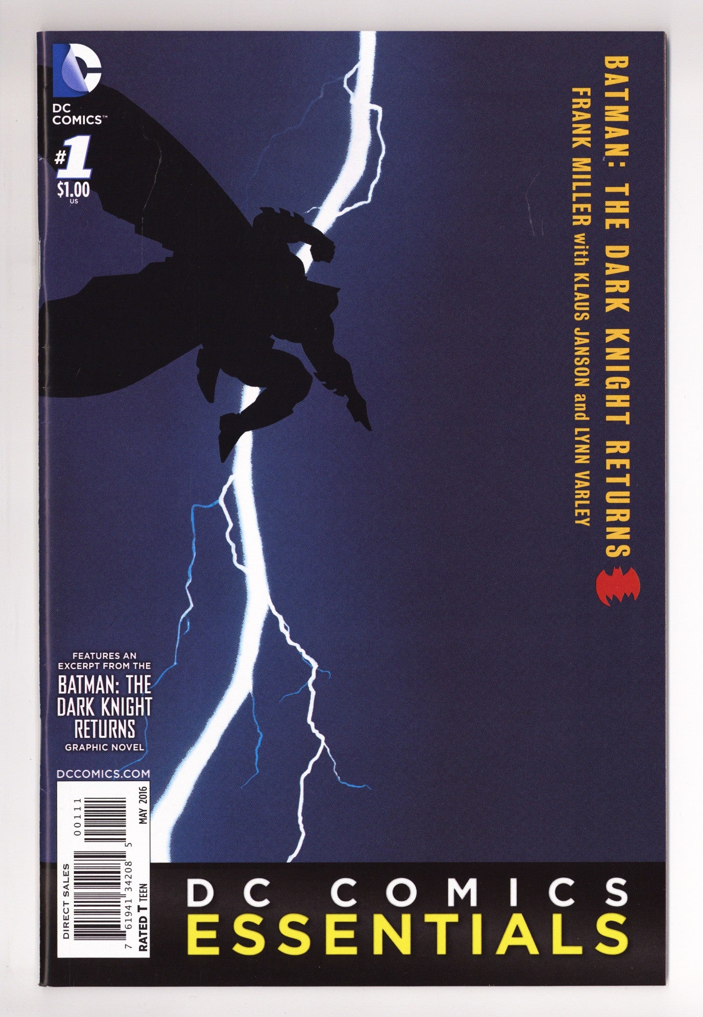 DC Comics Essentials: Batman: The Dark Knight Returns 1 High Grade (2016) 