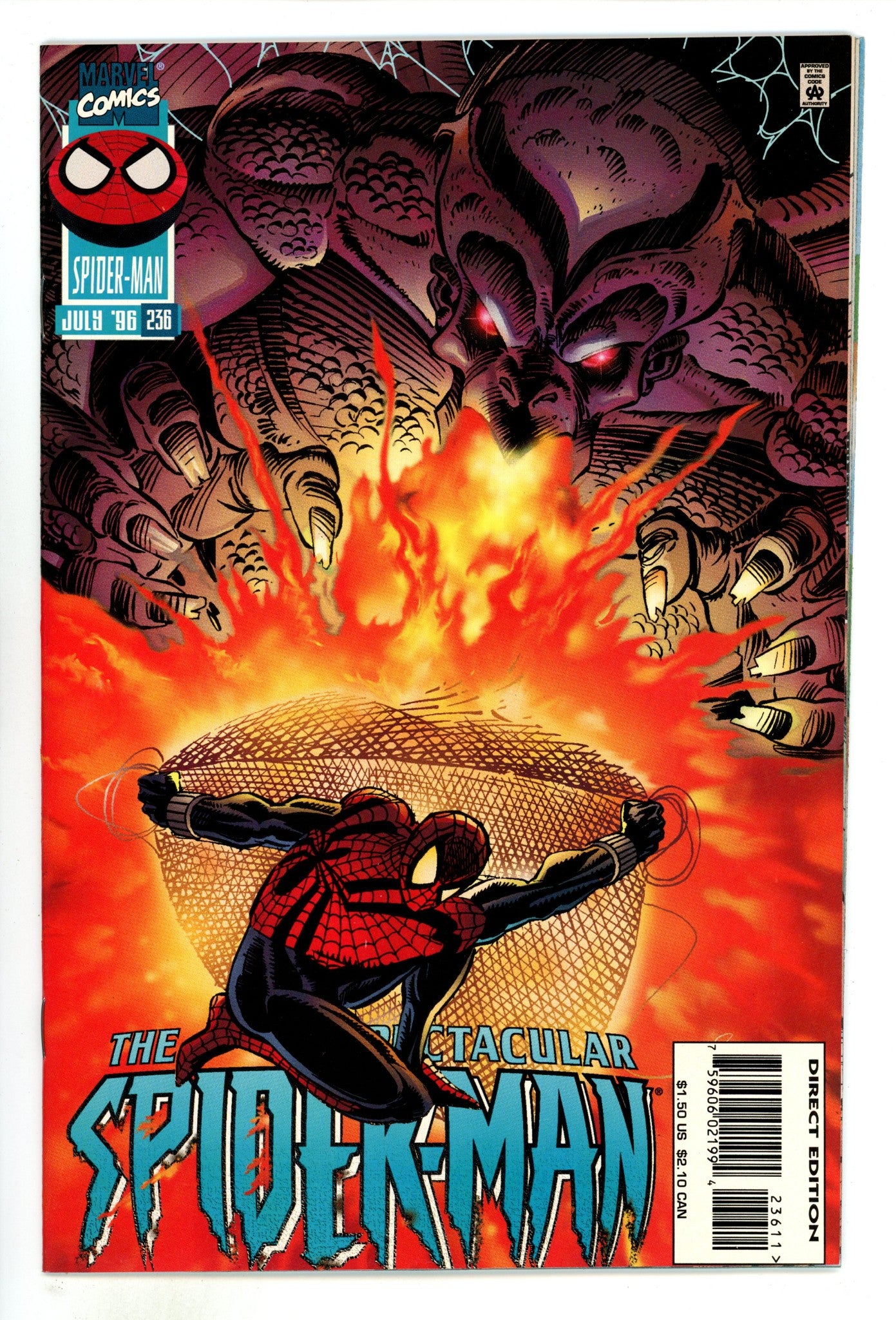 The Spectacular Spider-Man Vol 1 236 High Grade (1996) 