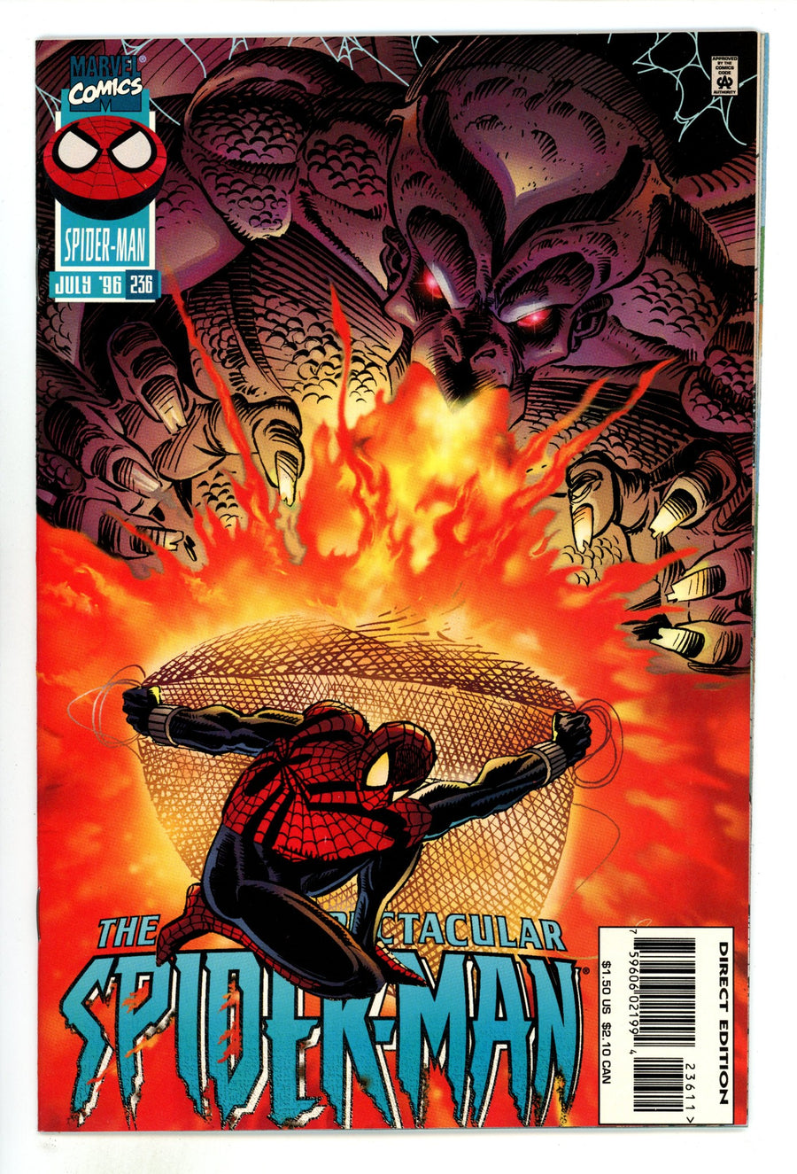 The Spectacular Spider-Man Vol 1 236 High Grade (1996) 