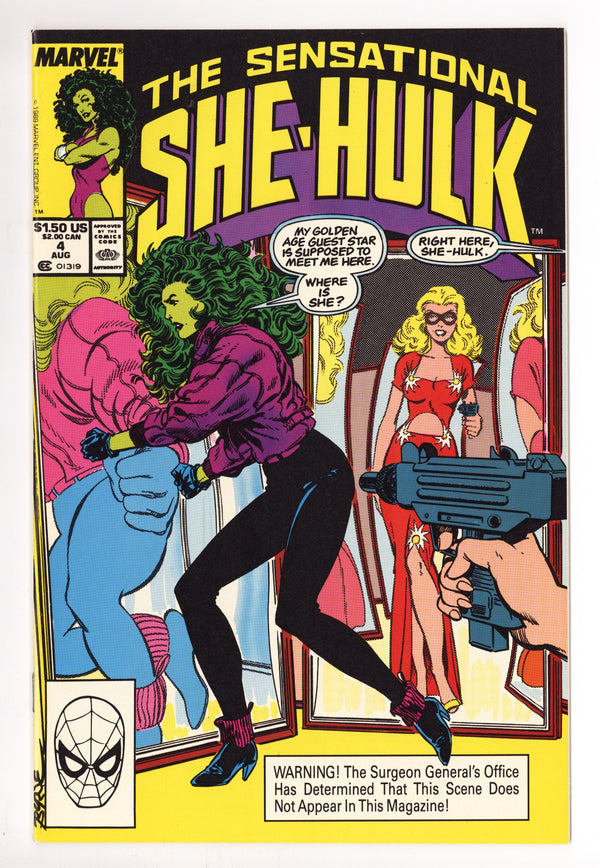 The Sensational She-Hulk 4 High Grade (1989)