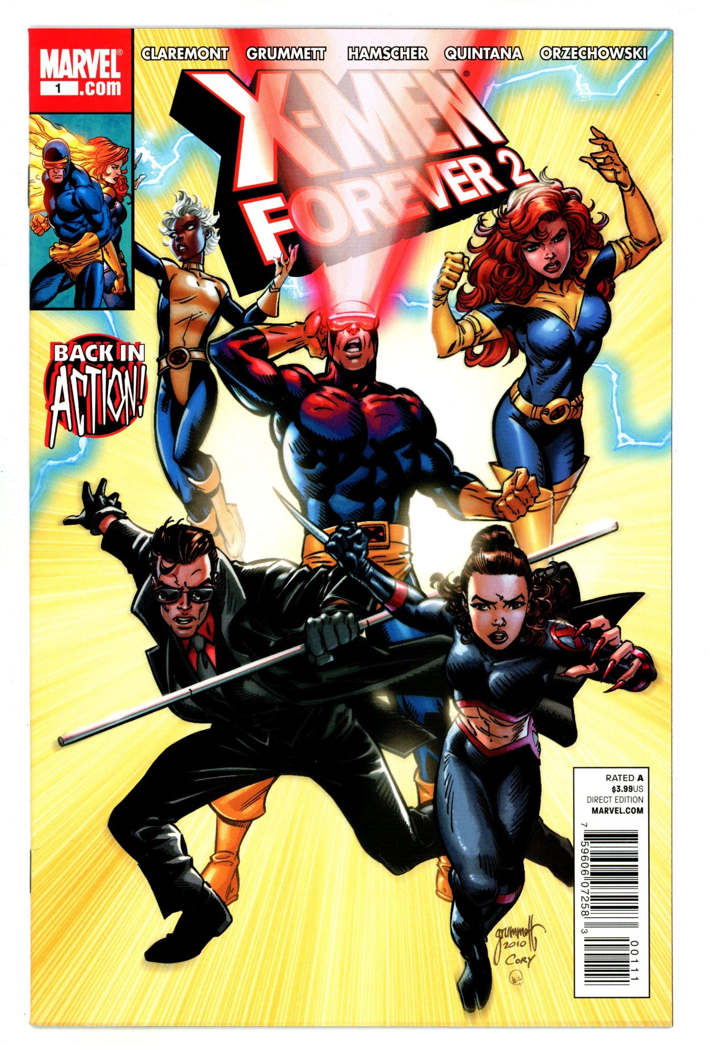 X-Men Forever 2  1  High Grade  (2010)  