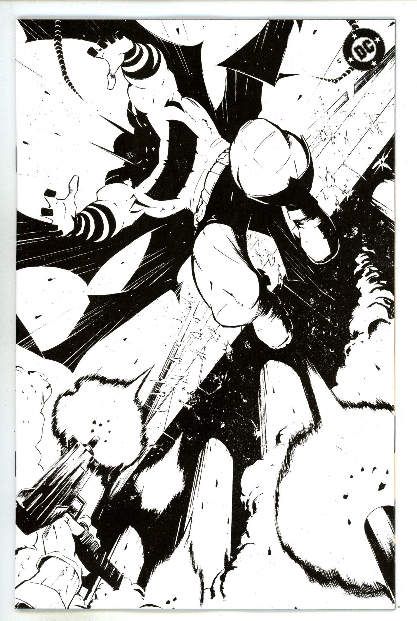 Absolute Batman  1 Dragotta  4th Print B&W Incentive Variant NM+  (2024)