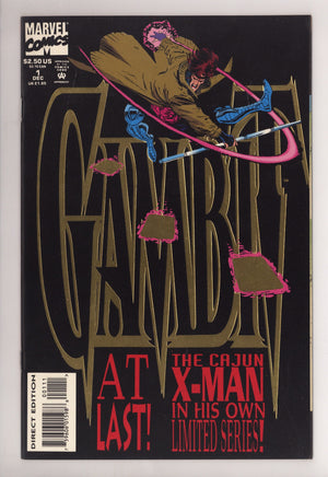 Gambit Vol 1 1 Mid Grade (1993)