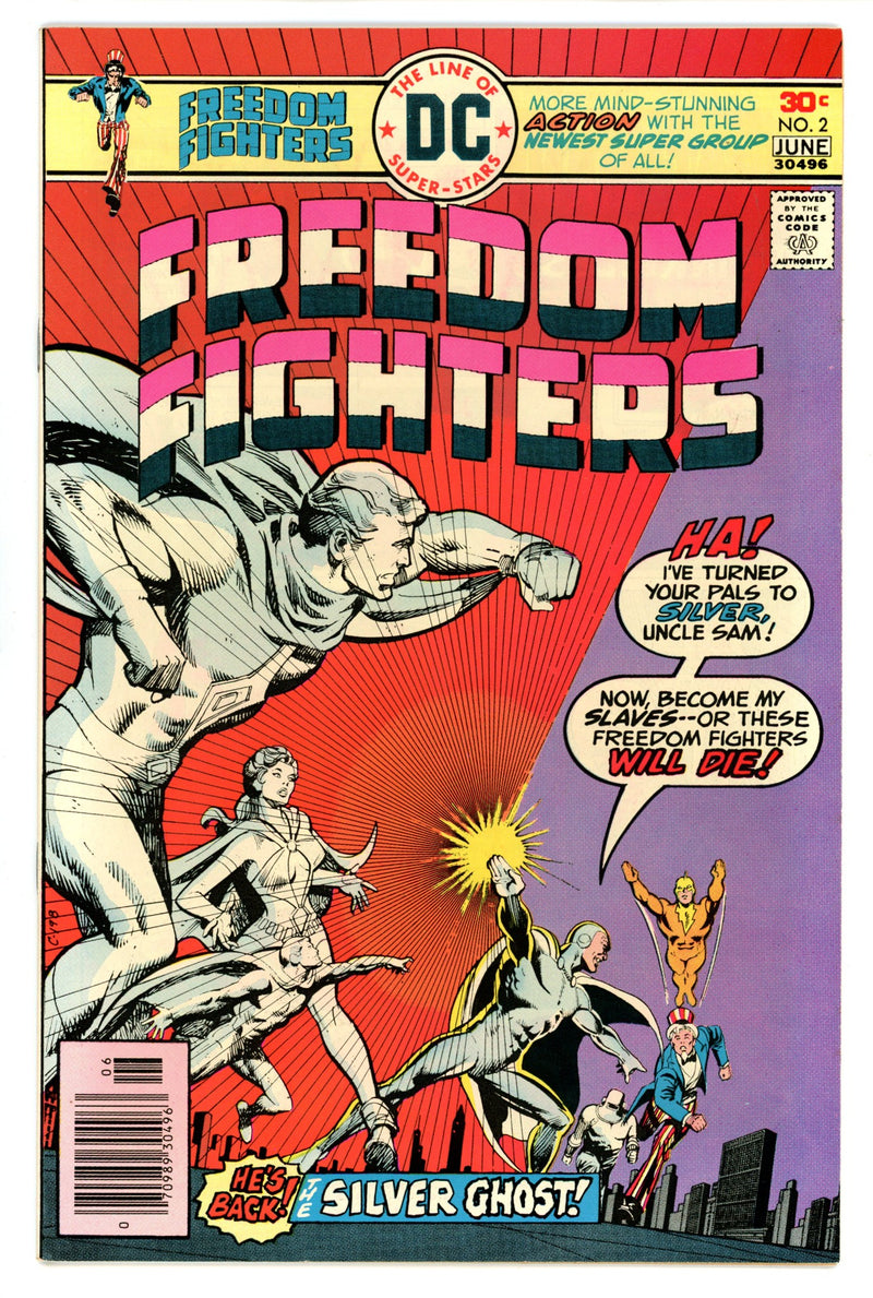 Freedom Fighters Vol 1 2 VF/NM (9.0) (1976) 