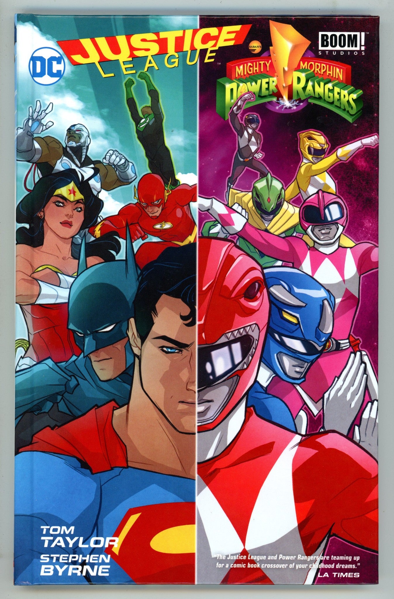 Justice League / Power Rangers HC High Grade (2018) 