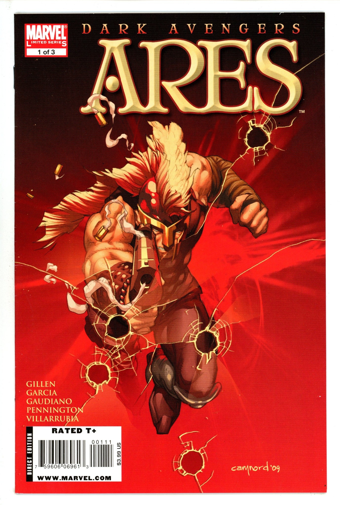 Dark Avengers: Ares 1 High Grade (2009) 
