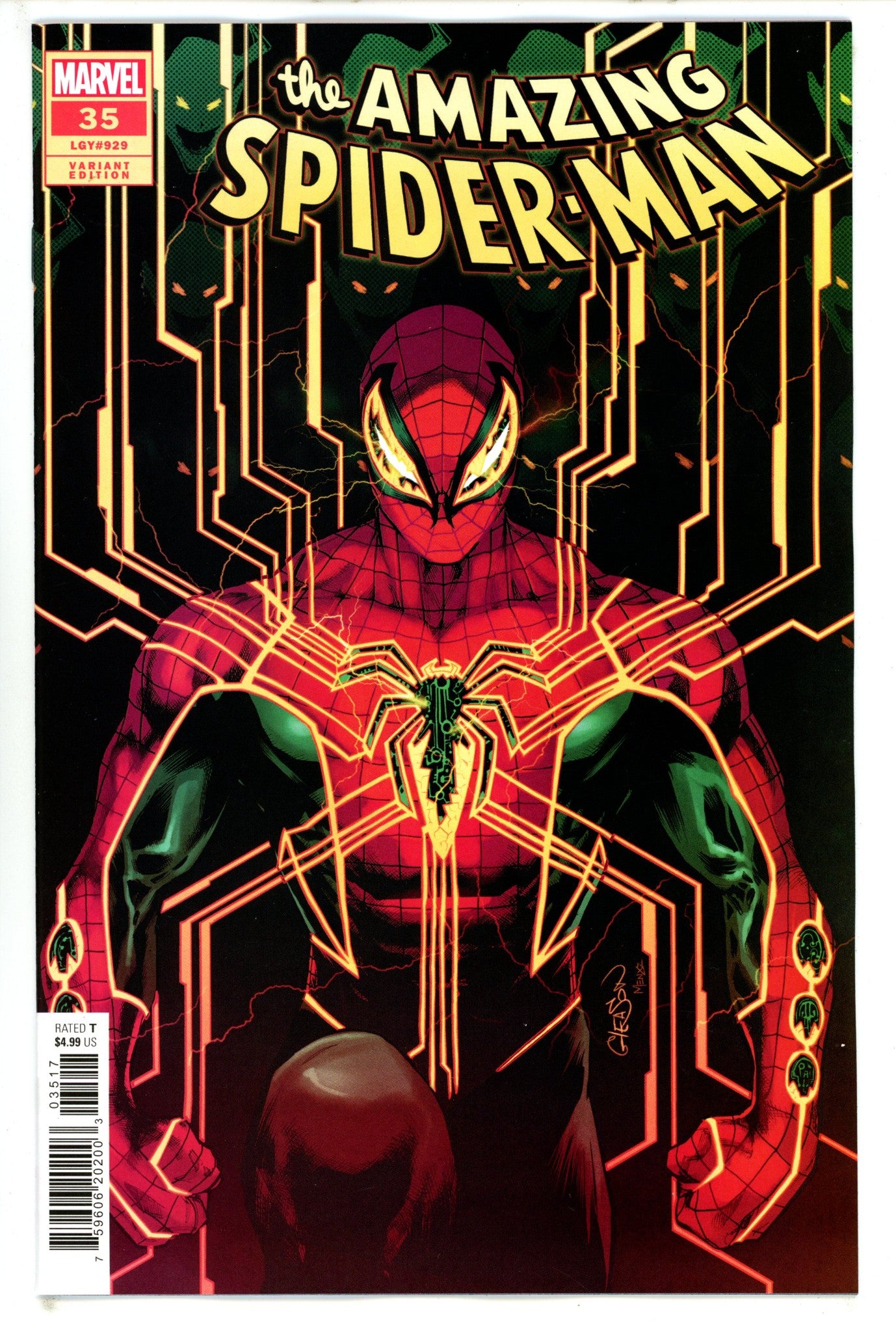 Amazing Spider-Man Vol 6 35 Gleason Incentive Variant NM- (2023)