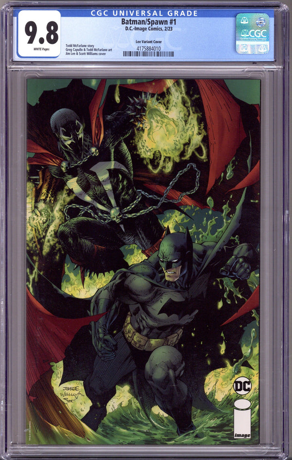 Batman / Spawn 1 CGC 9.8 (NM/M) (2023) Lee Variant