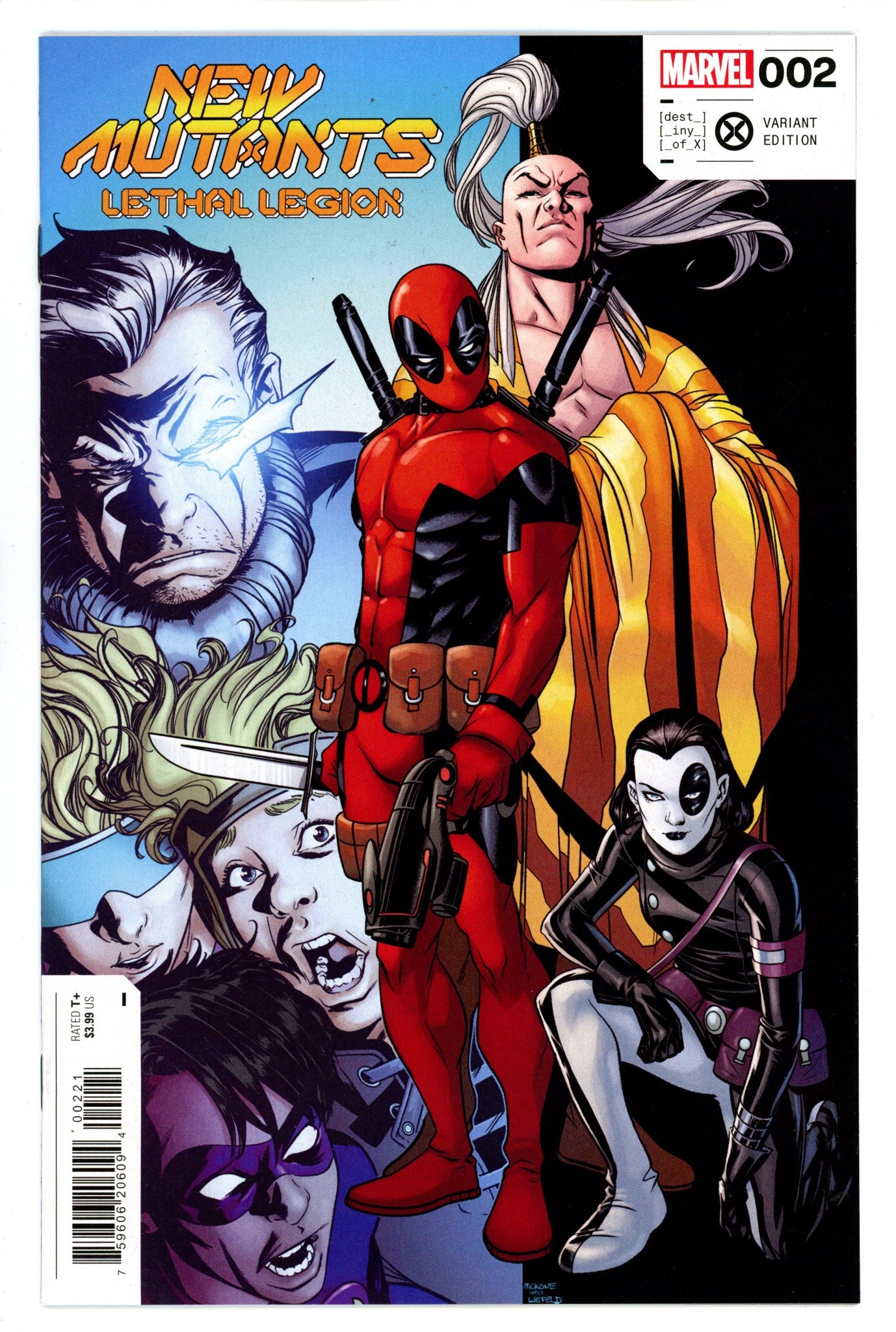 New Mutants Lethal Legion 2 High Grade (2023) McKone Variant 