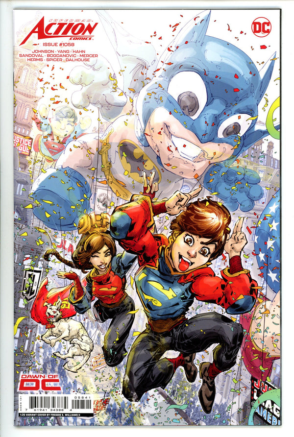 Action Comics Vol 3 1058 Williams Incentive Variant NM+ (2023)