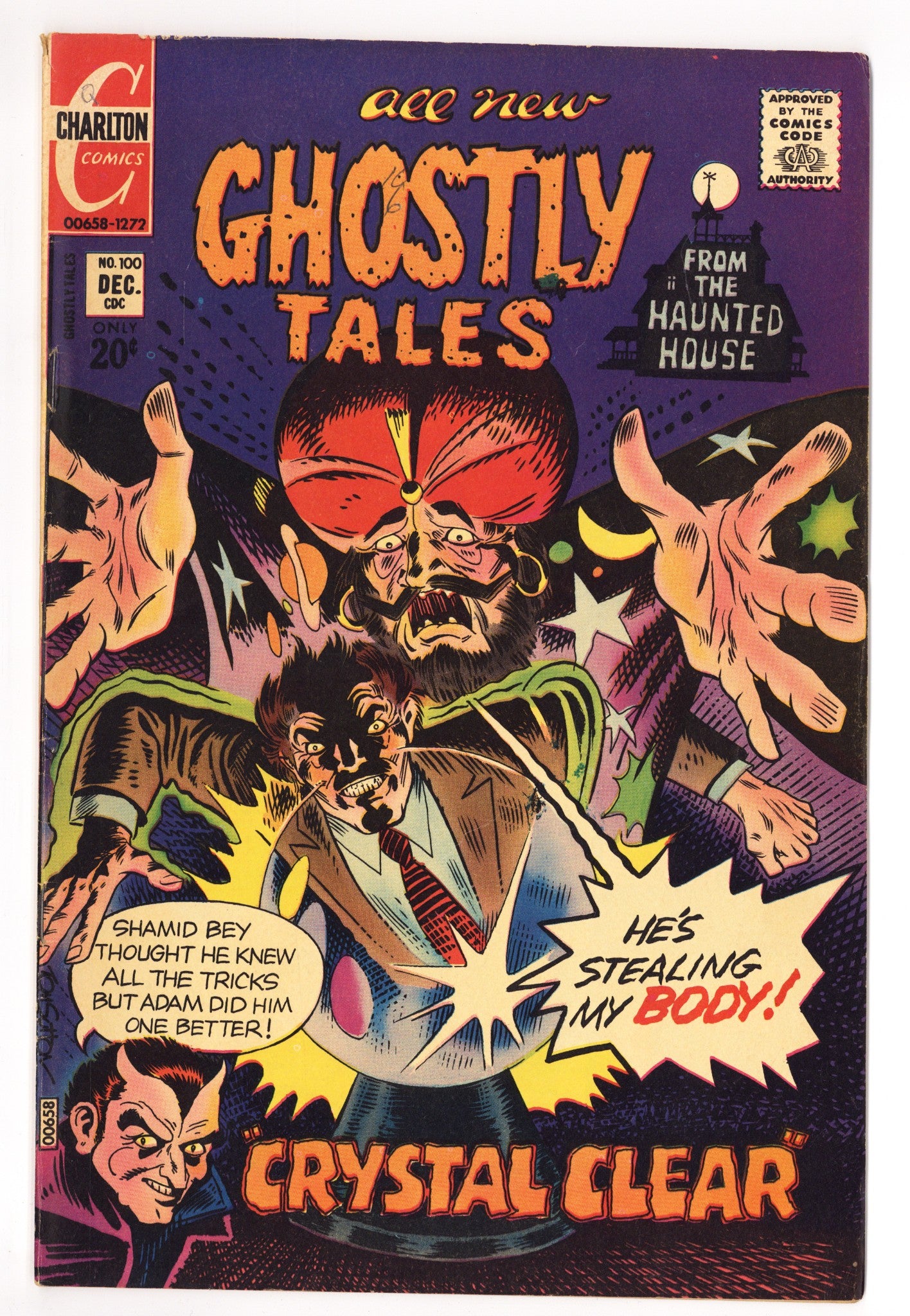Ghostly Tales 100 Mid Grade (1972) 