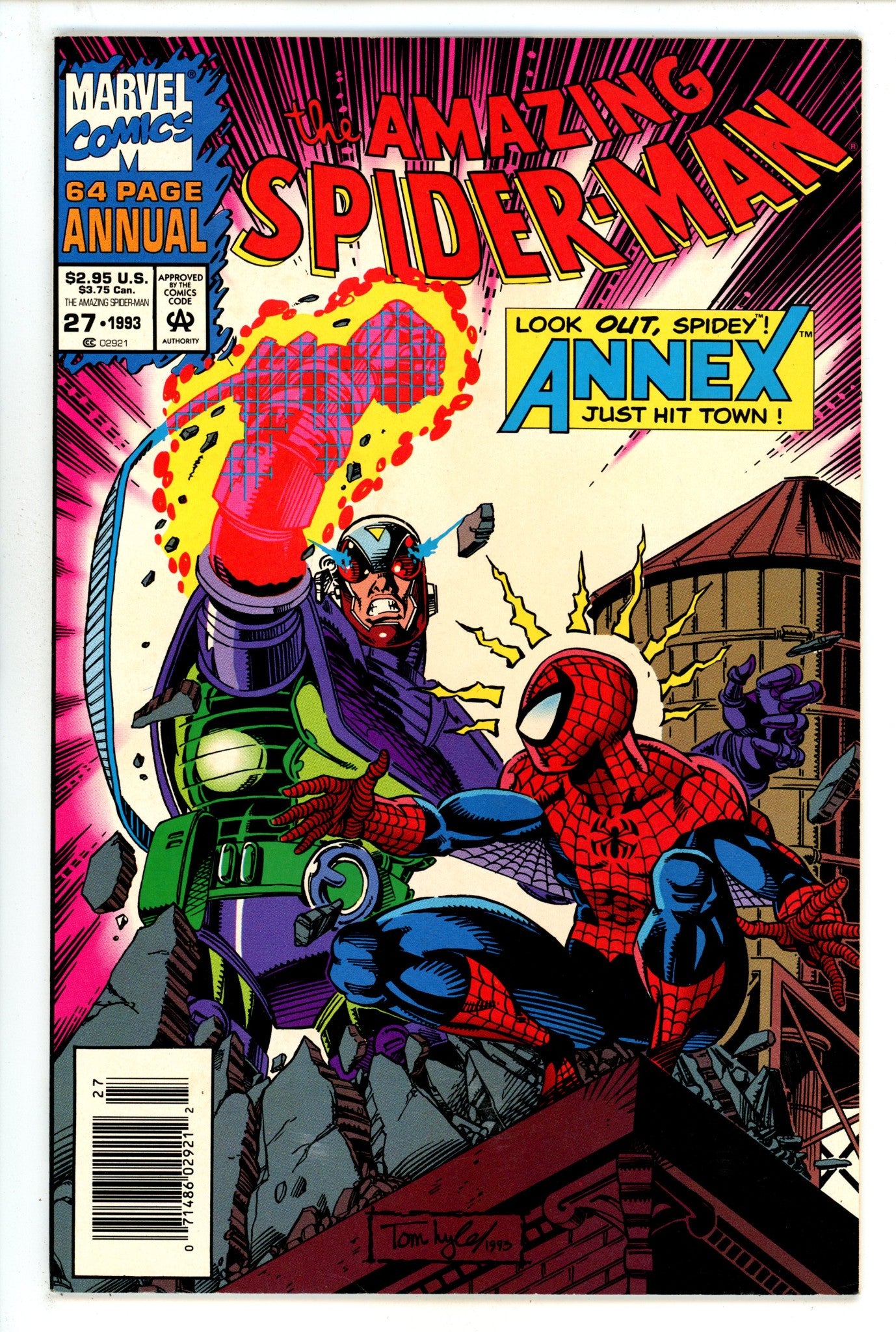 The Amazing Spider-Man Annual Vol 1 27 FN/VF (7.0) (1993) Newsstand 