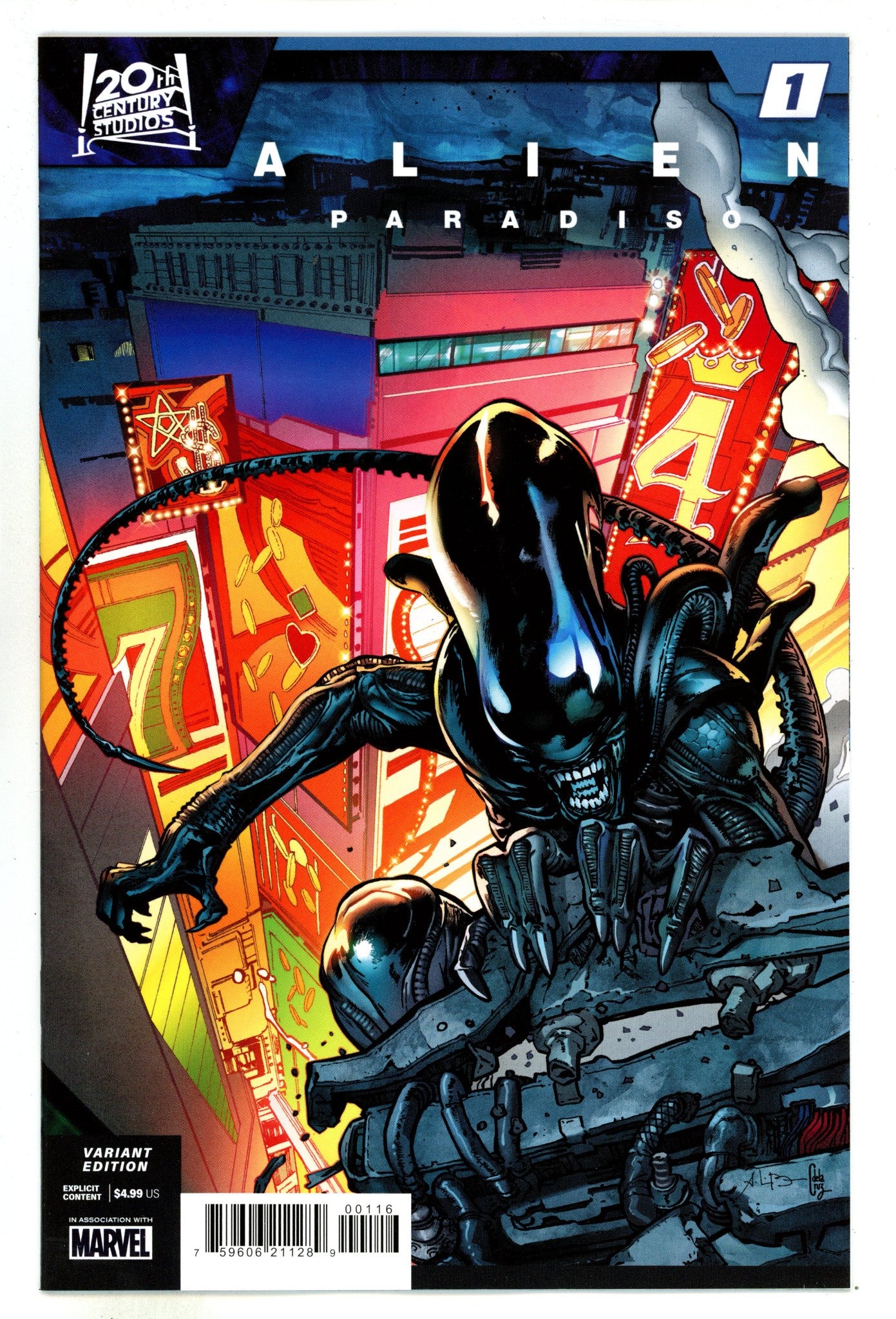 Alien: Paradiso 1 Bressan Incentive Variant NM- (2024)