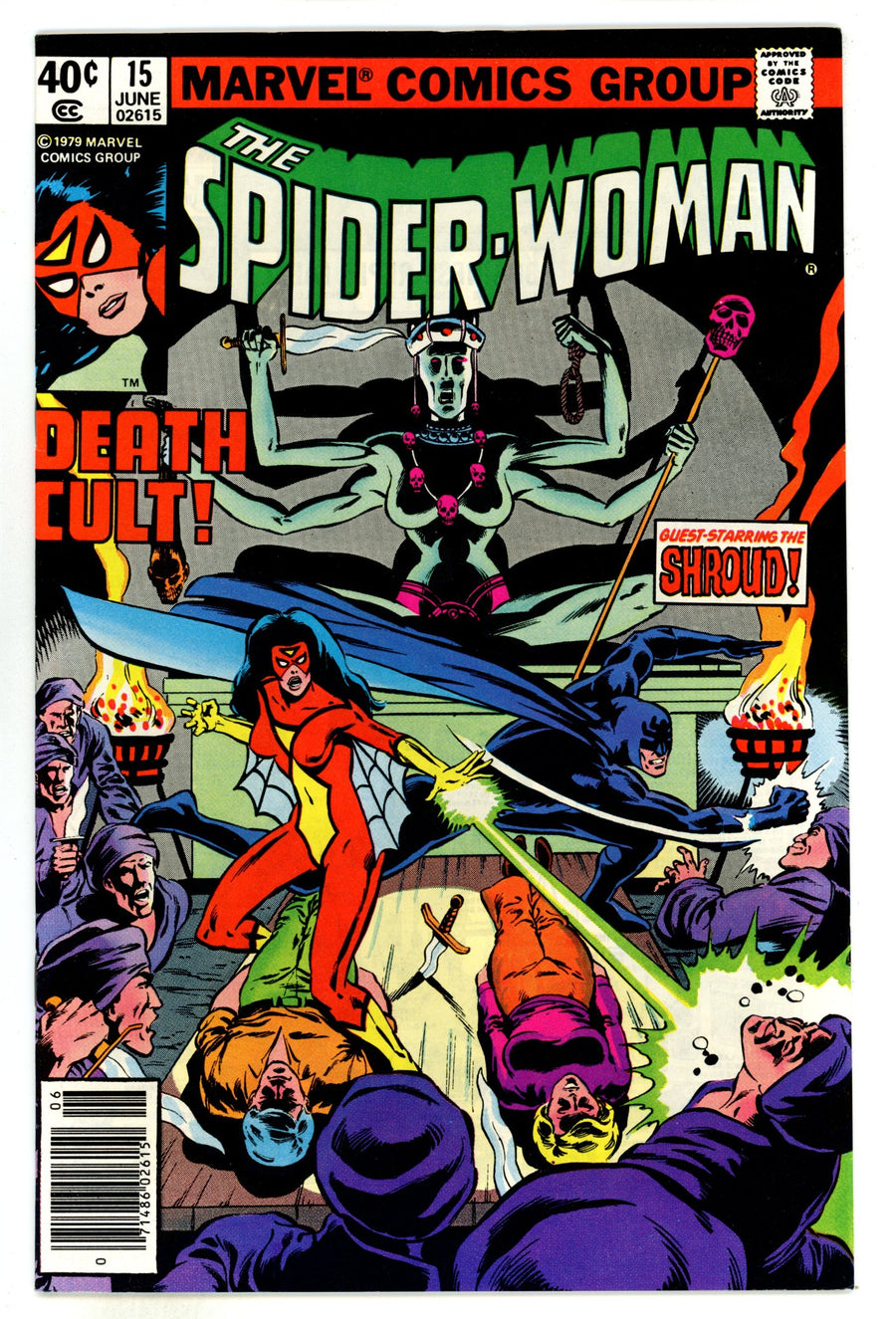 Spider-Woman Vol 1 15  VF- (7.5)  (1979)  Newsstand  