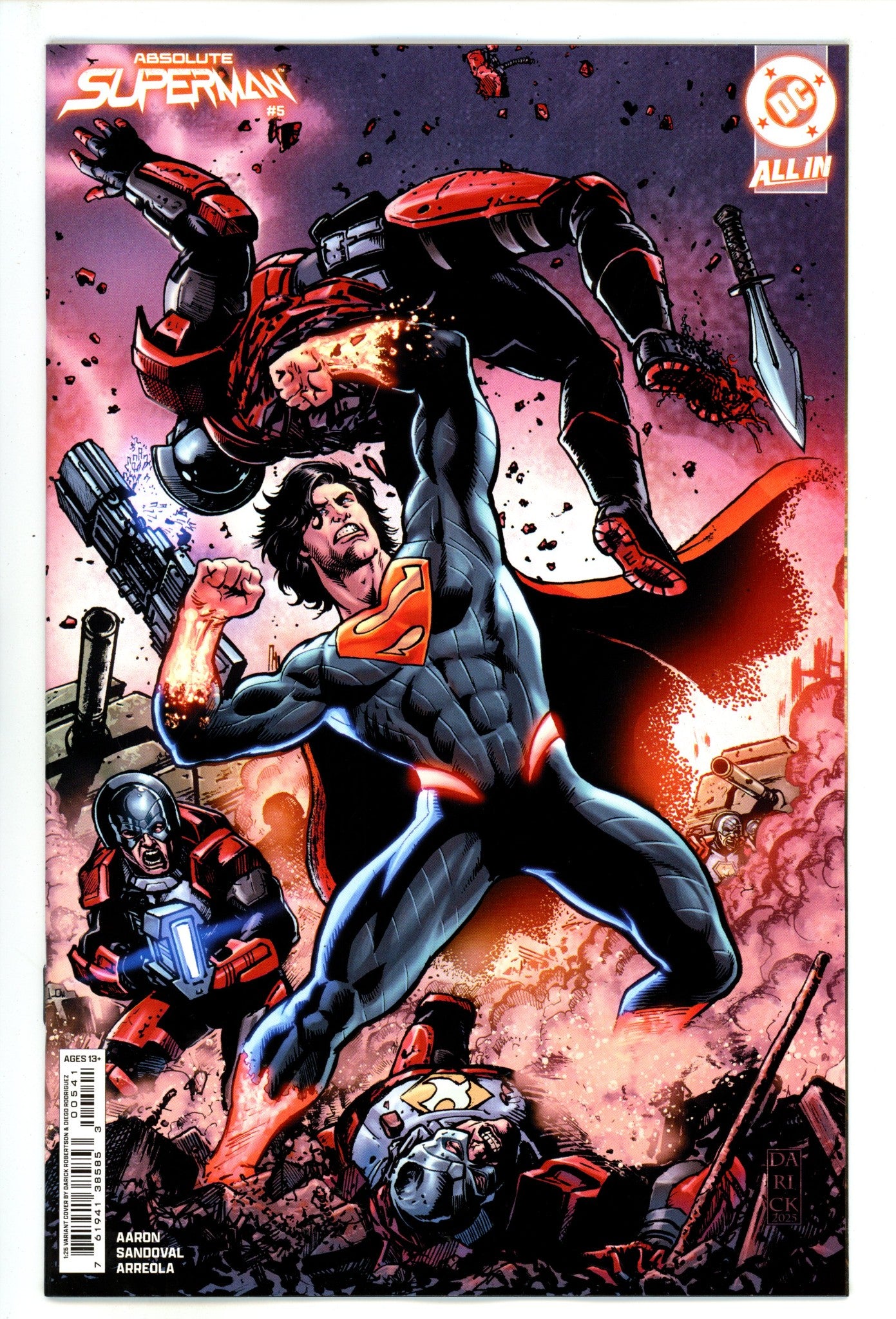Absolute Superman 5 Robertson Incentive Variant NM (2025)