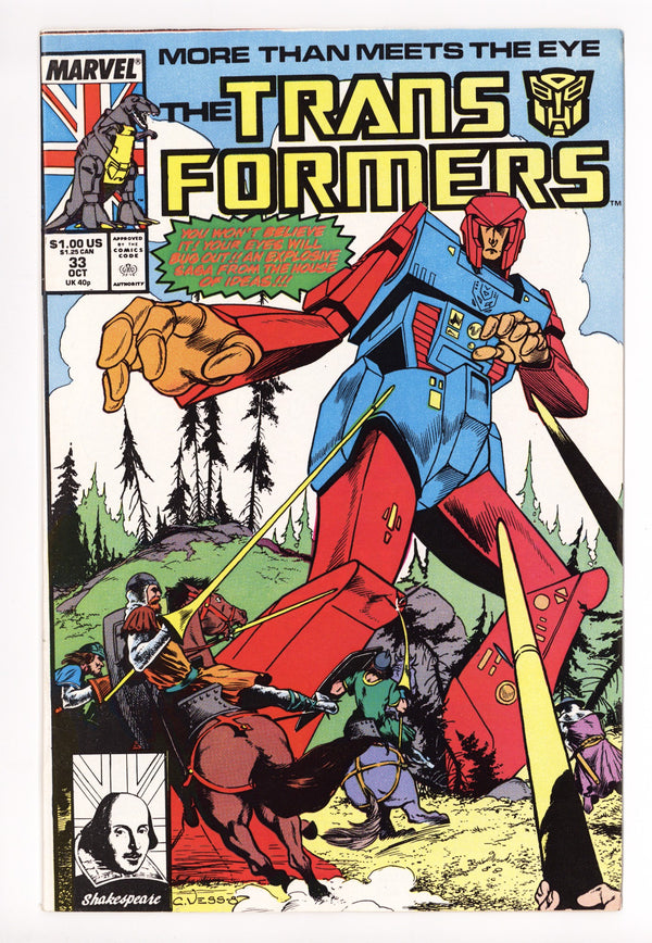 The Transformers 33 Mid Grade (1987)