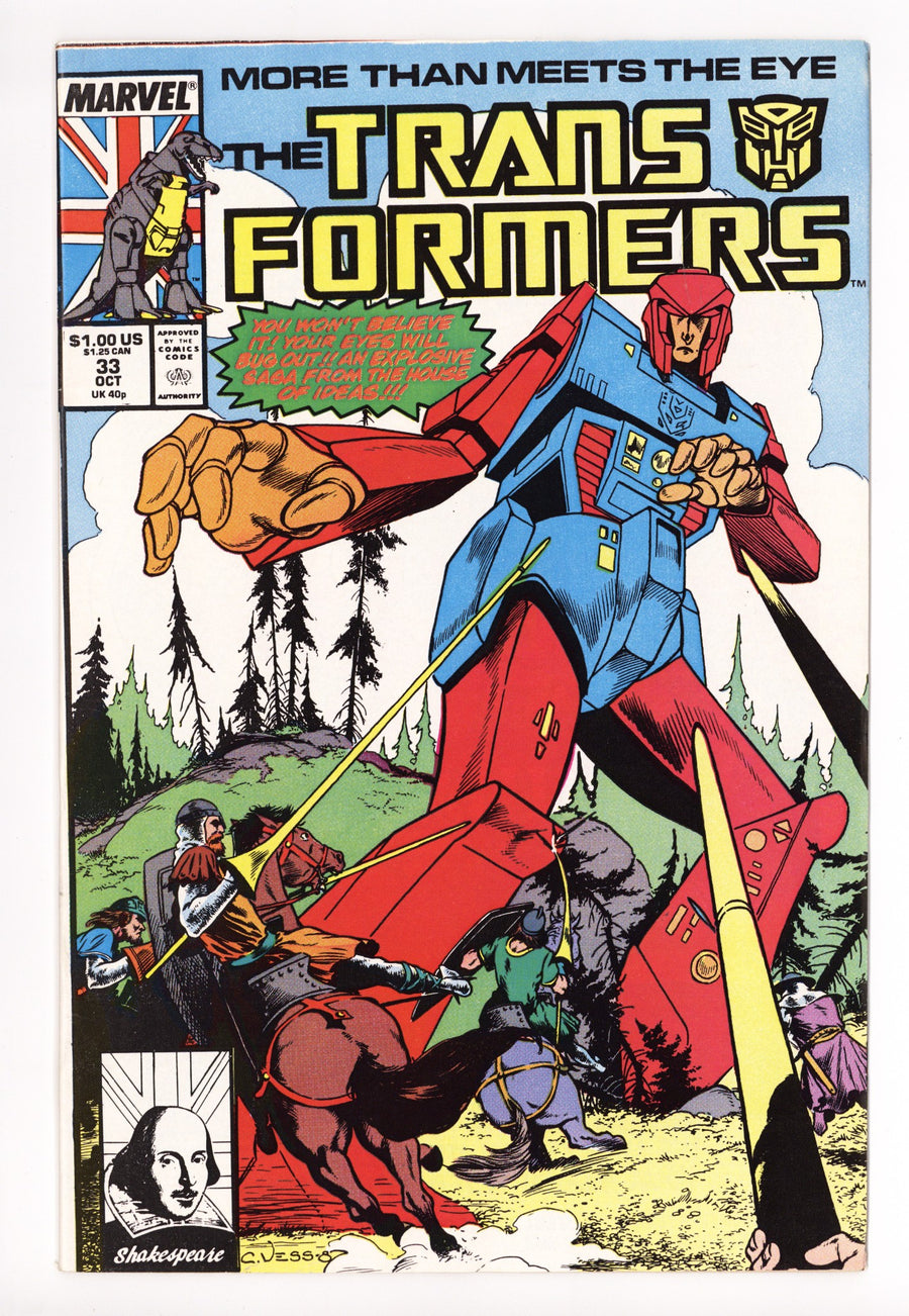 The Transformers 33 Mid Grade (1987) 