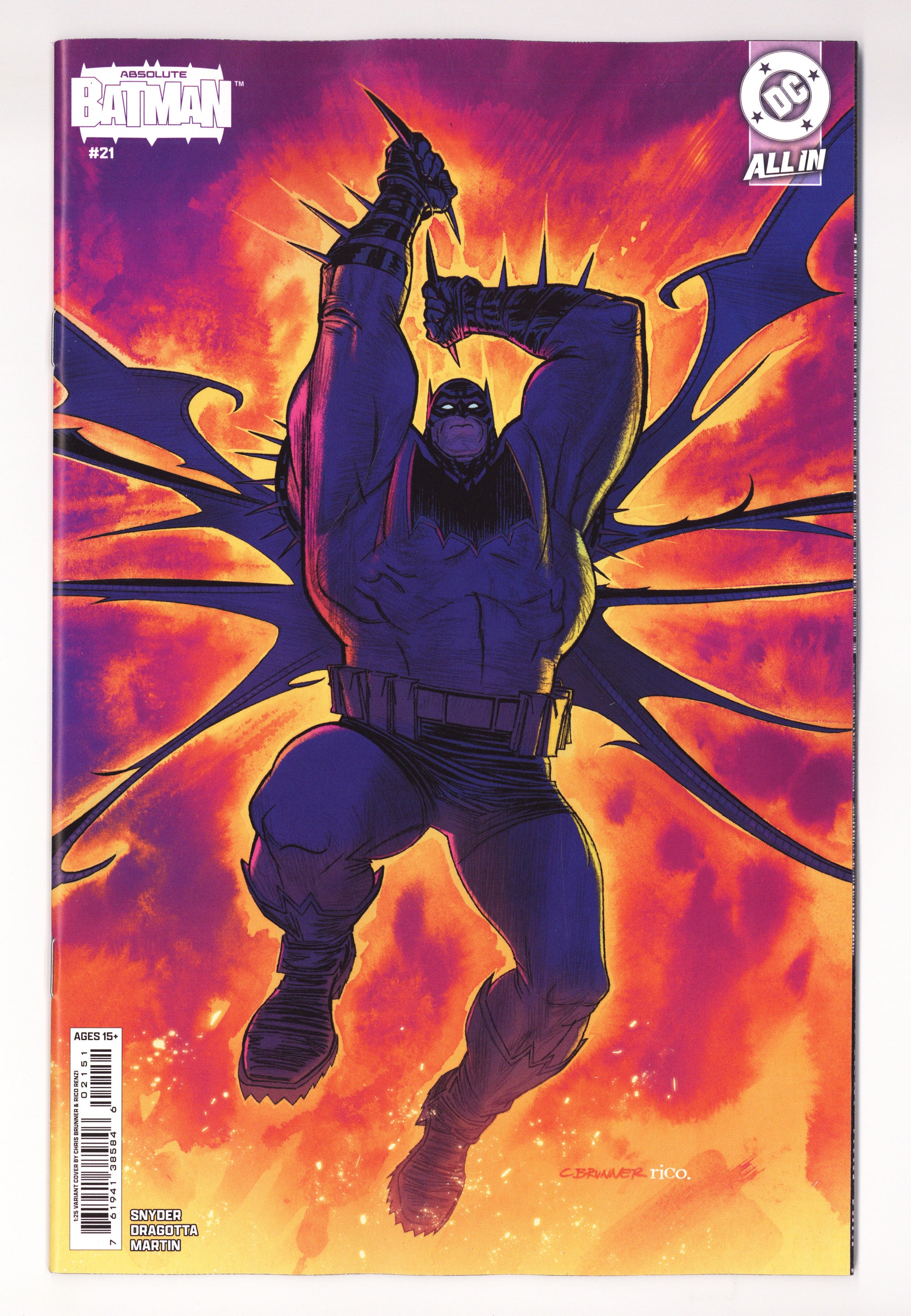 Absolute Batman 21 Brunner Incentive NM (2026)