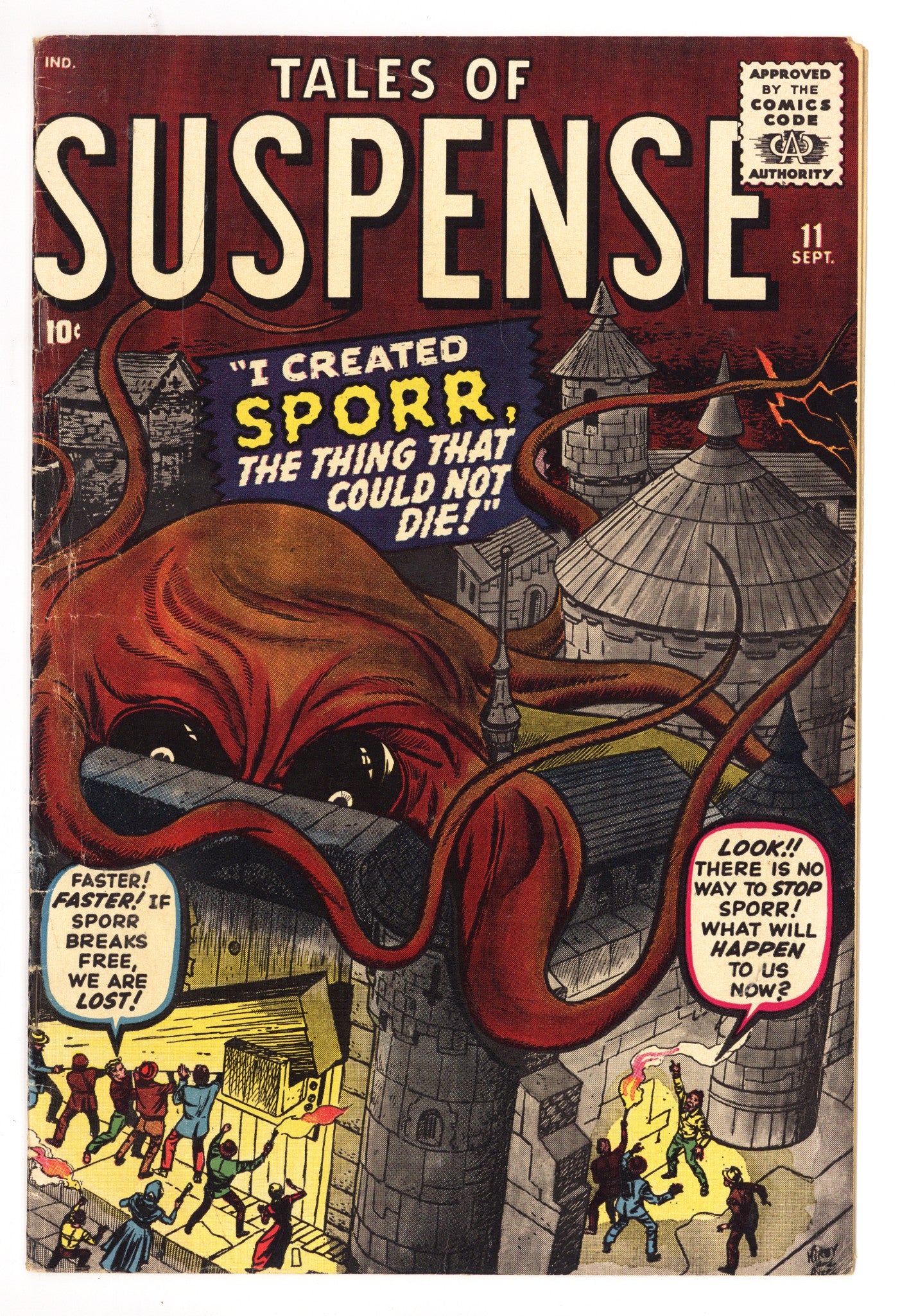 Tales of Suspense Vol 1 11  VG/FN (5.0)   (1960)        