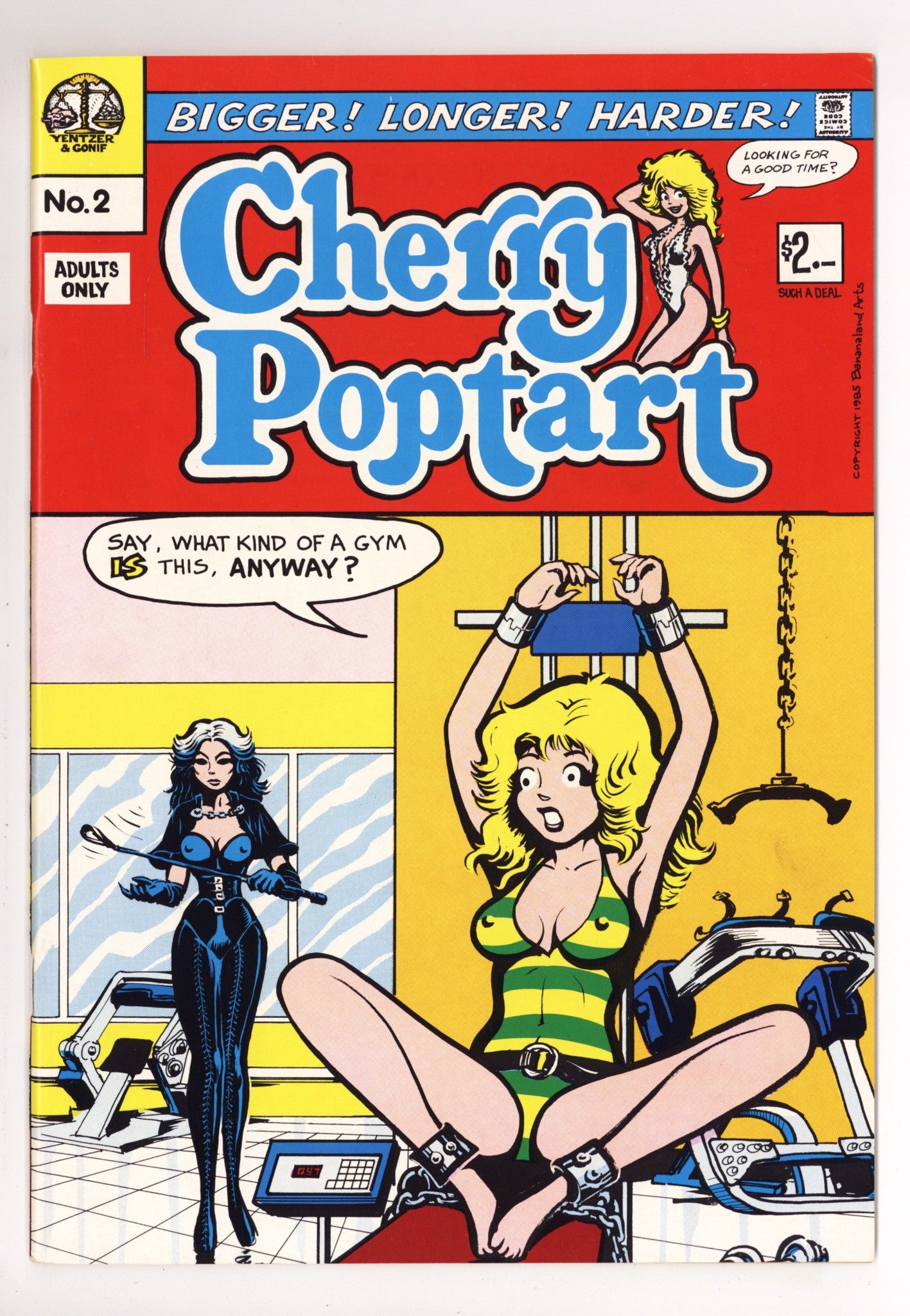 Cherry Poptart 2 VF- (7.5) 1st Print (1985) 