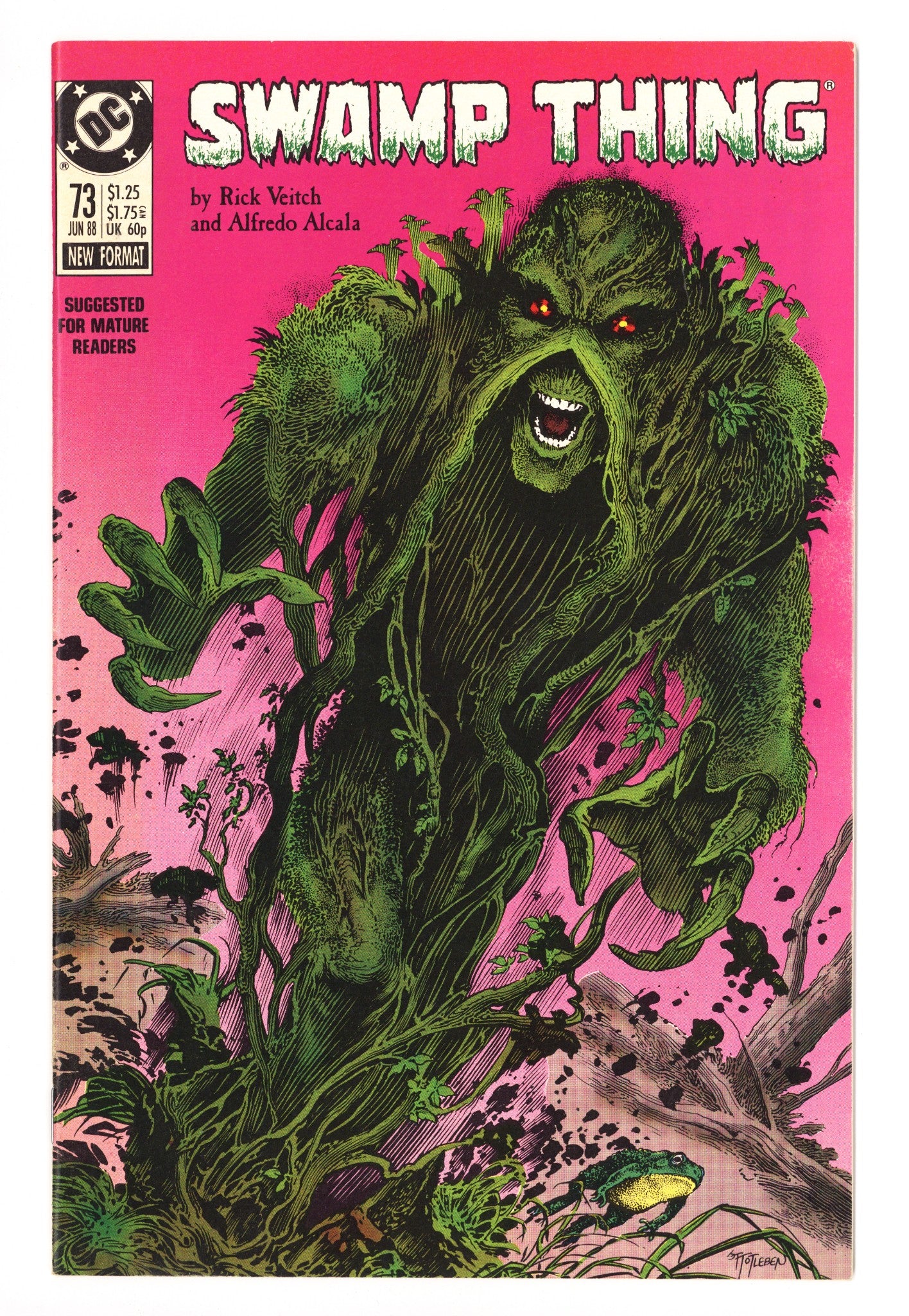Swamp Thing Vol 2 73 High Grade (1988) 