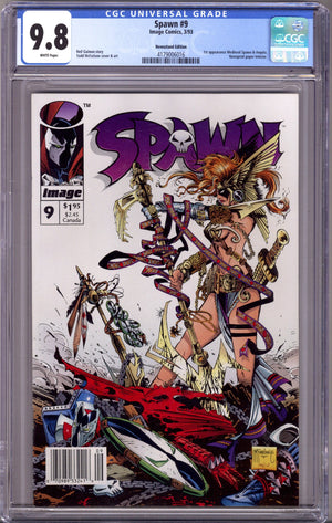 Spawn 9 CGC 9.8 (NM/M) (1993) Newsstand