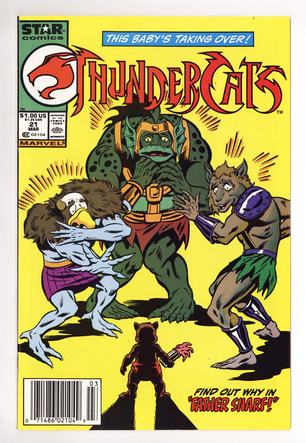 Thundercats 21 NM- (9.2) (1988) Newsstand