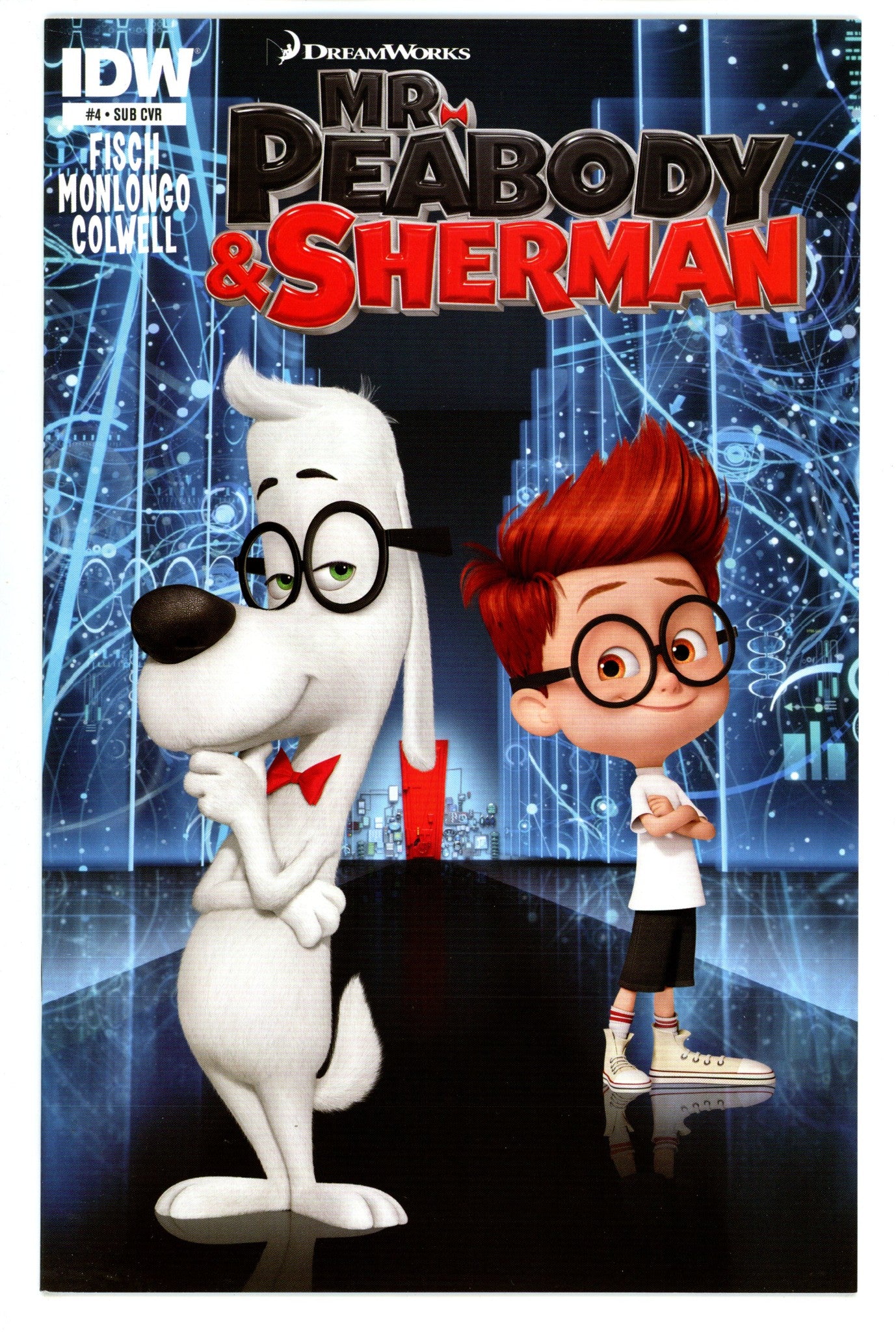 Mr. Peabody & Sherman 4 High Grade (2014) Animation Variant 