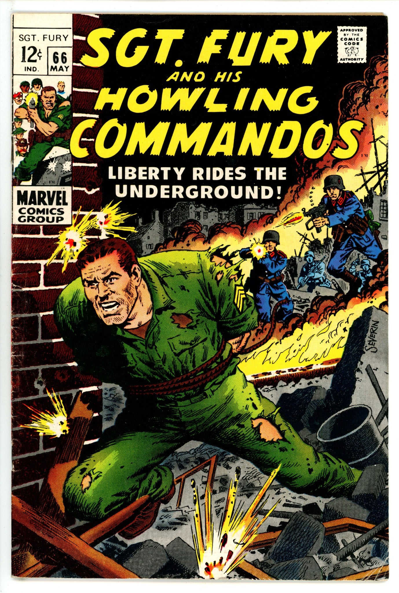 Sgt. Fury 66 VG/FN (5.0) (1969) 
