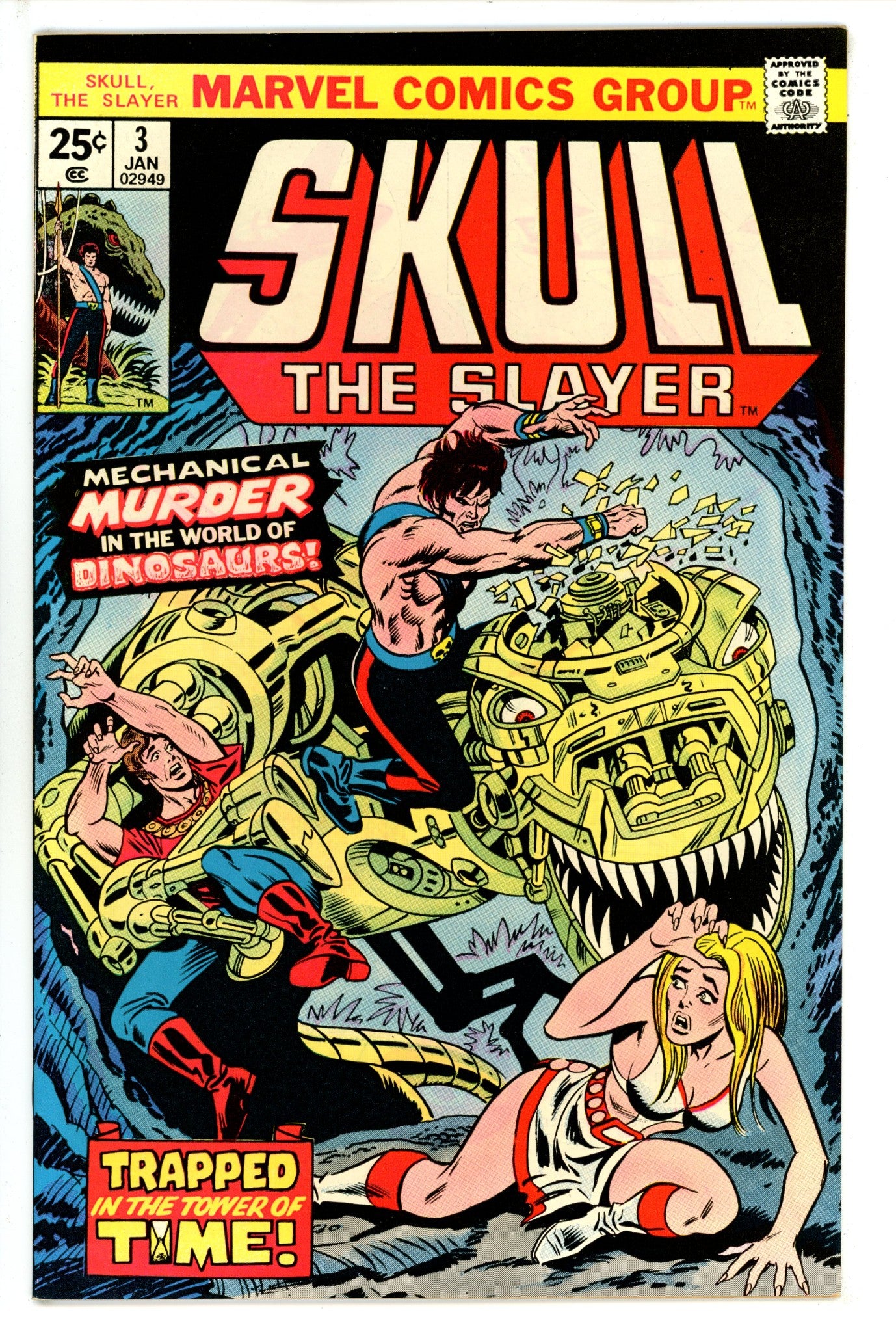 Skull the Slayer 3 VF/NM (1976)