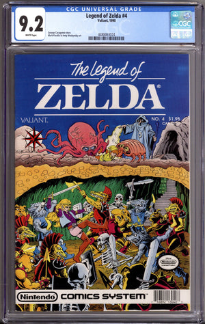 Link: The Legend of Zelda   4 CGC 9.2 (NM-)   (1990)