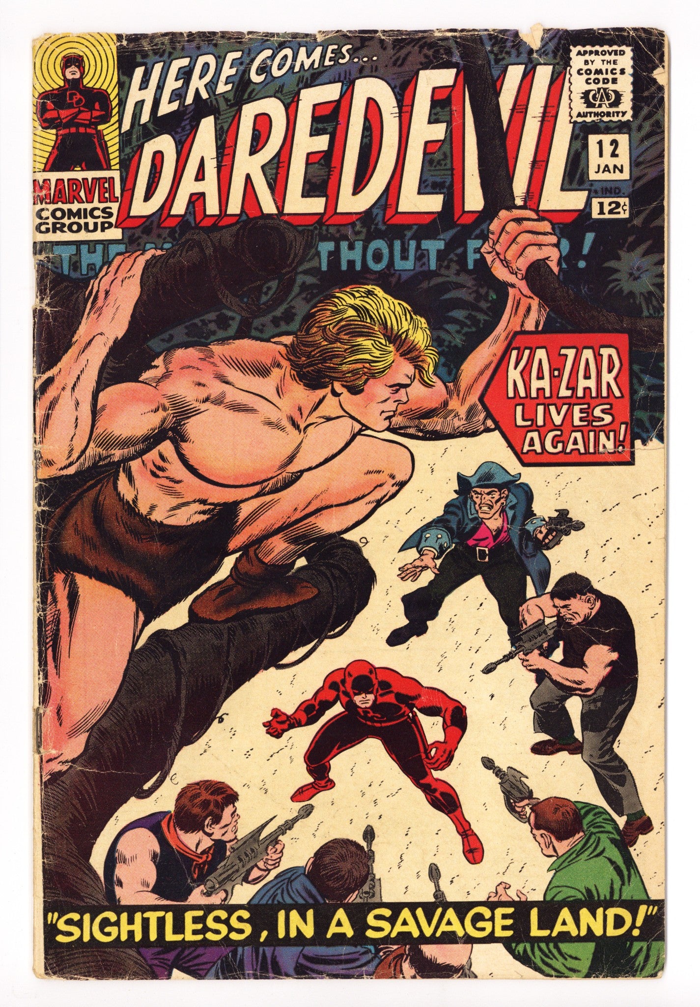 Daredevil Vol 1 12 VG- (3.5) (1966) 