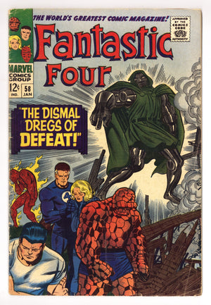 Fantastic Four Vol 1 58 VG- (3.5) (1967)