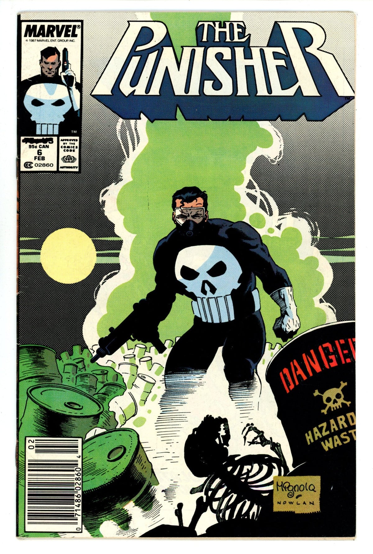 The Punisher Vol 2 6  Mid Grade   (1988)   Newsstand