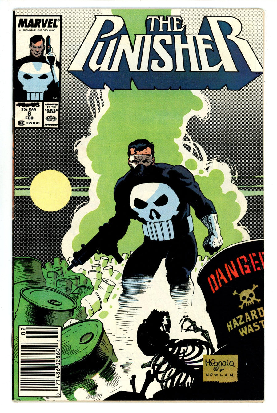 The Punisher Vol 2 6  Mid Grade   (1988)   Newsstand