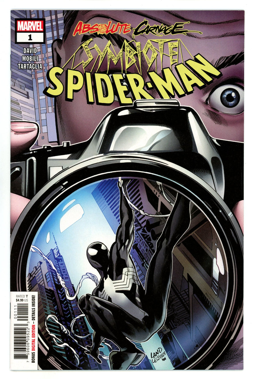 Absolute Carnage: Symbiote Spider-Man  1  High Grade  (2019)  