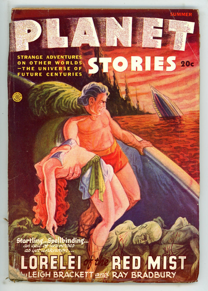 Planet Stories: Lorelei of the Red Mist Vol 3 3 Back Cover Missing (1946) 