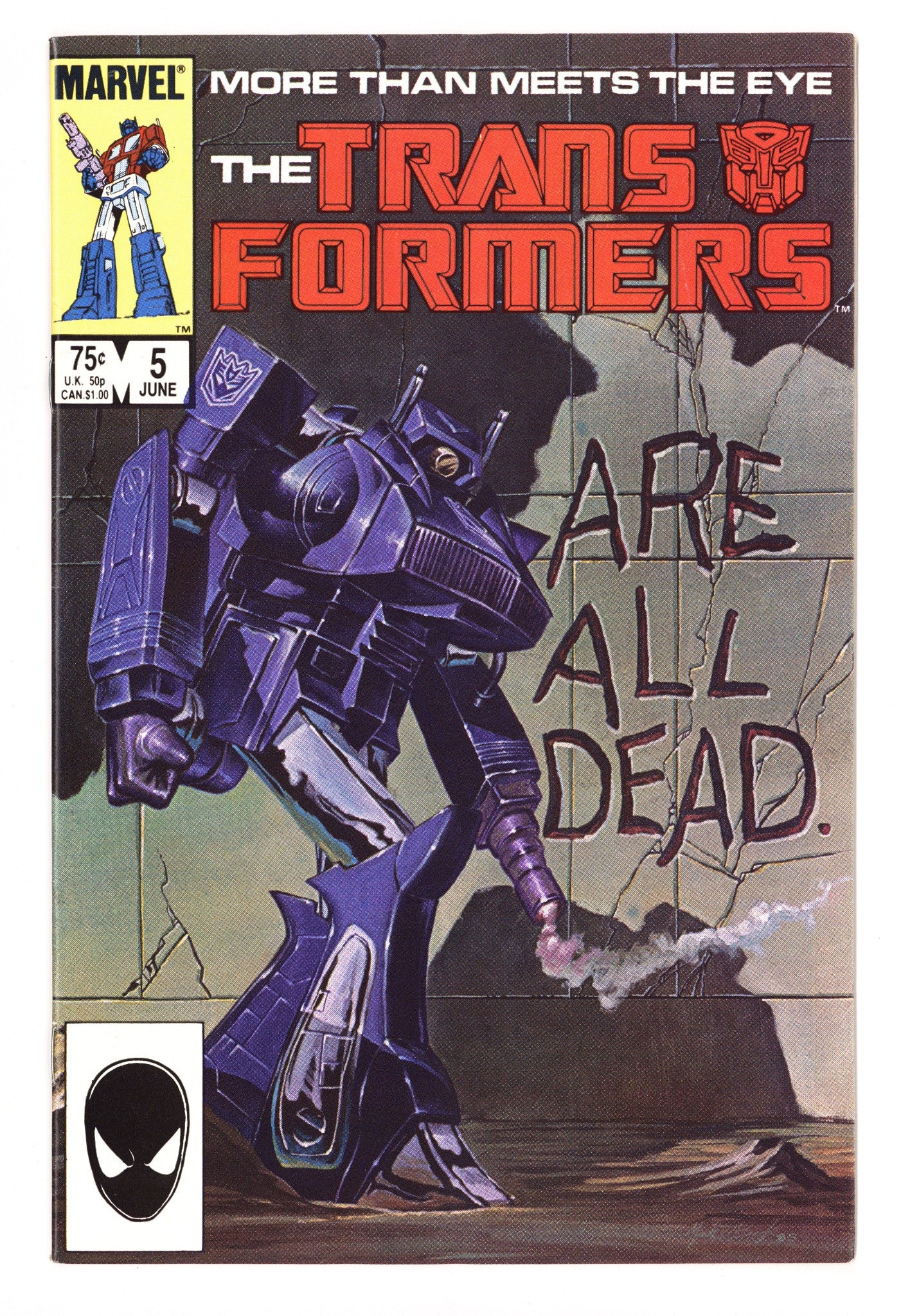 The Transformers 5 VF (8.0) (1985) 