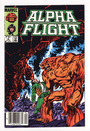 Alpha Flight Vol 1 9 VF- (7.5) (1984) Canadian Price Variant