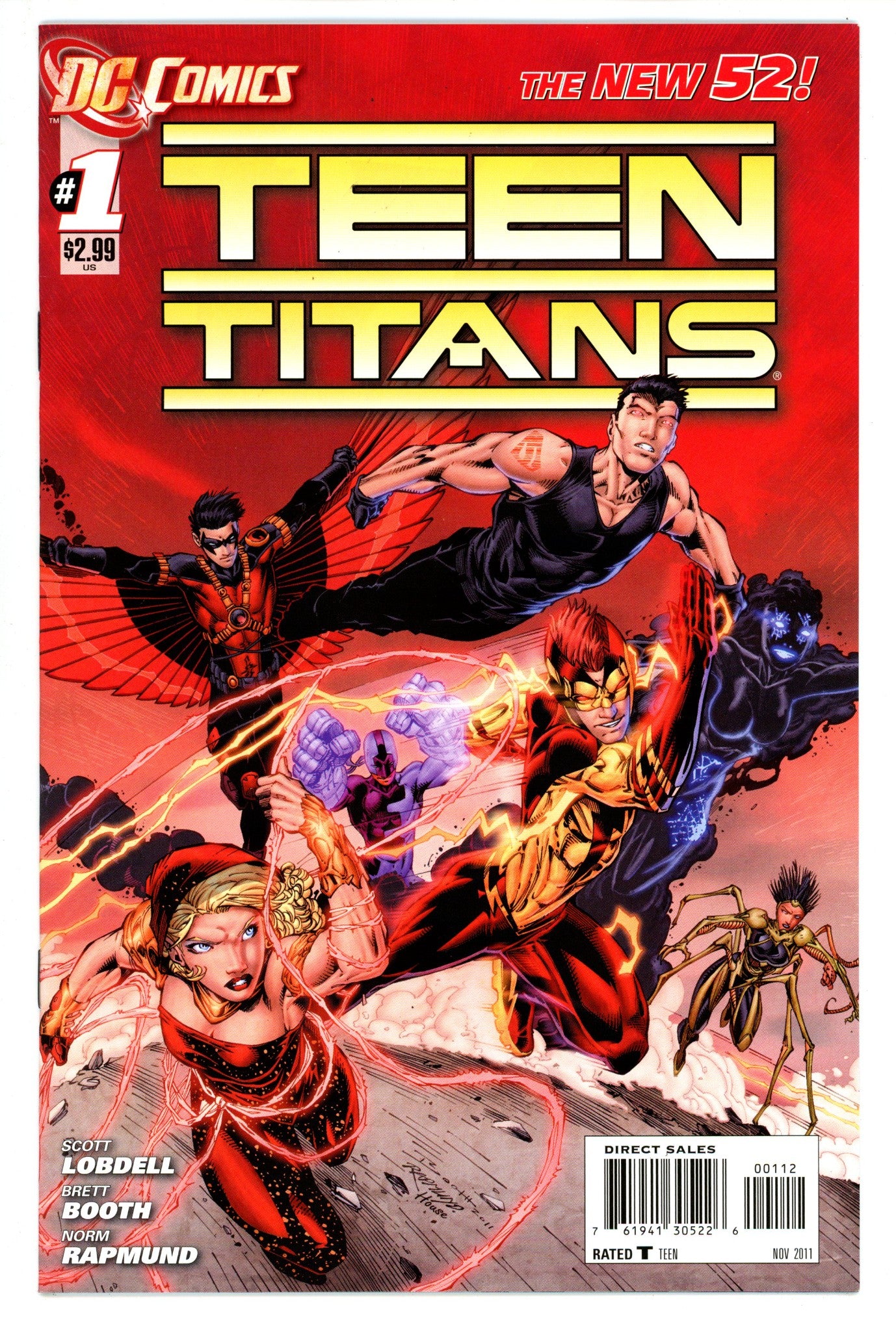 Teen Titans Vol 4 1 High Grade (2011) 2nd Print 