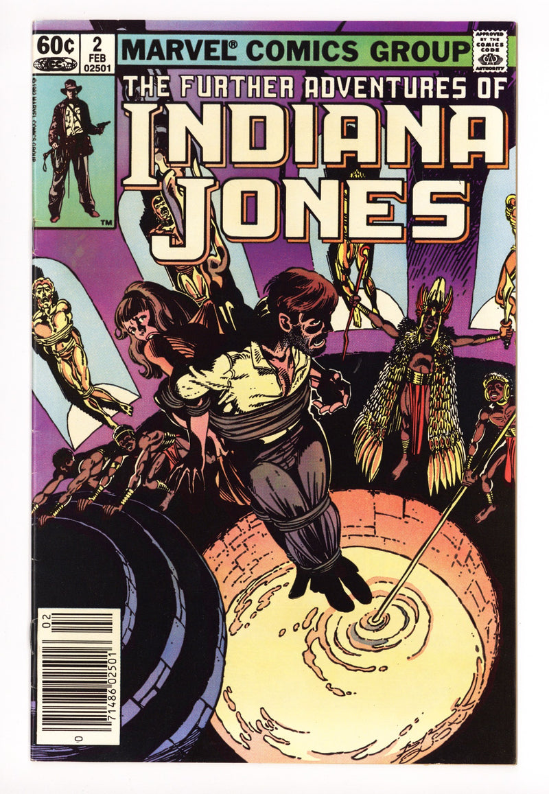 The Further Adventures of Indiana Jones 2 Mid Grade (1983) Newsstand 