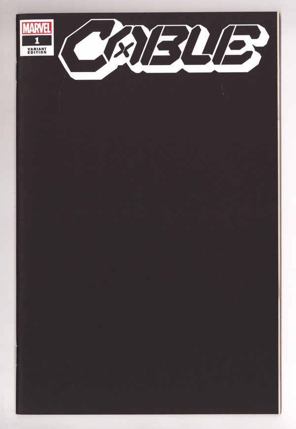Cable Vol 4 1 High Grade (2020) Black Blank Variant