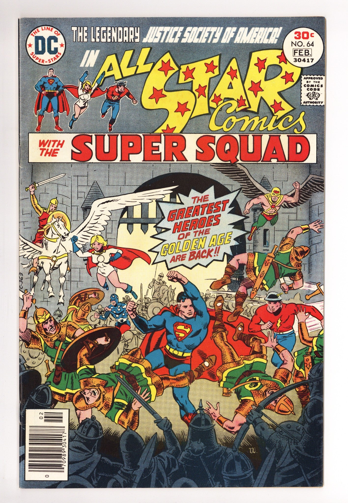 All-Star Comics Vol 1 64 FN/VF (7.0) (1977) 