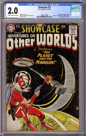 Showcase 17 CGC 2.0 (GD) (1958)