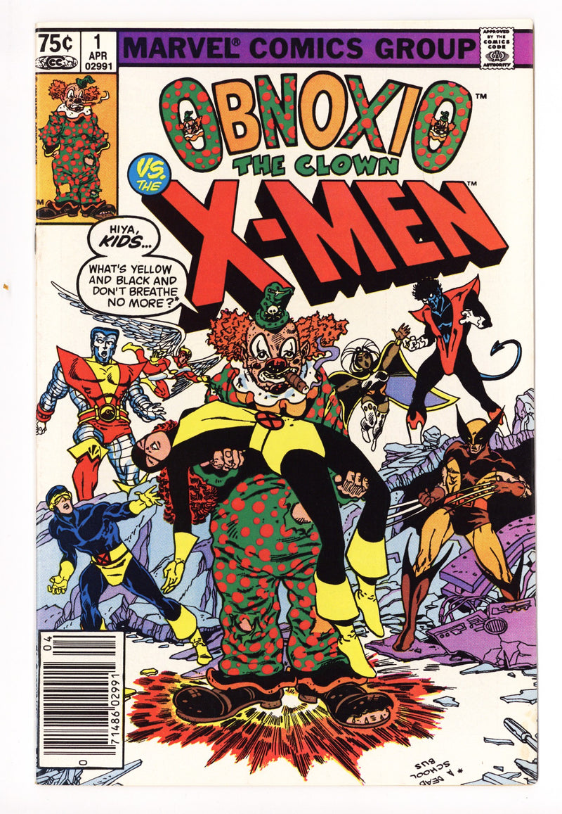 Obnoxio the Clown 1 VF- (7.5) (1983) Canadian Price Variant 